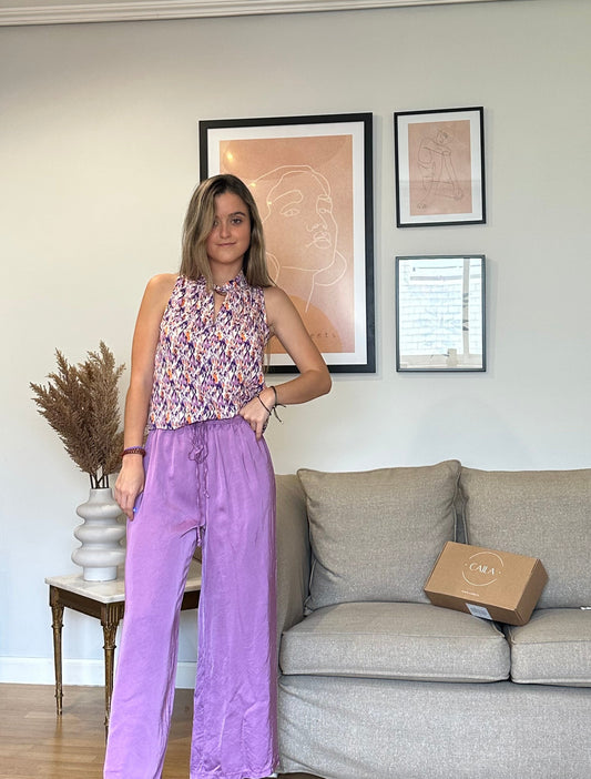 Pantalón Verano Morado