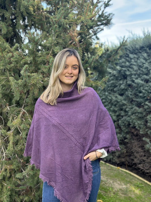 Poncho Lavanda