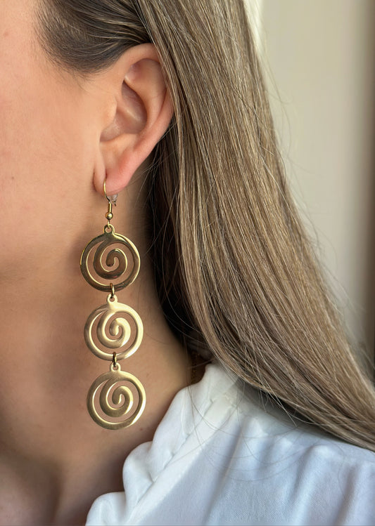 Pendientes Espiral